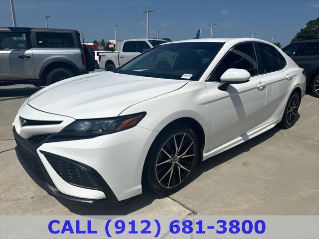 used 2021 Toyota Camry car, priced at $21,000