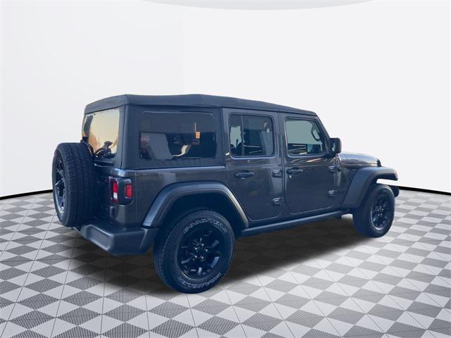 used 2023 Jeep Wrangler car, priced at $34,000