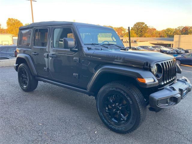 used 2023 Jeep Wrangler car, priced at $34,000