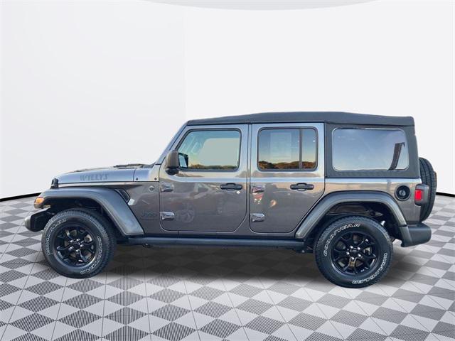 used 2023 Jeep Wrangler car, priced at $34,000