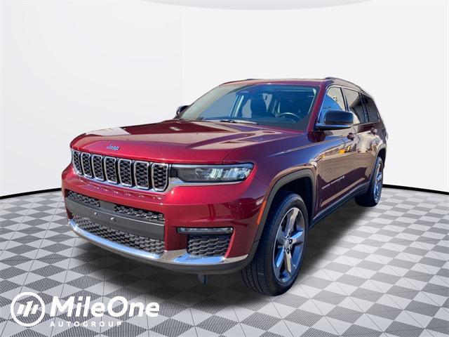 used 2021 Jeep Grand Cherokee L car, priced at $30,600