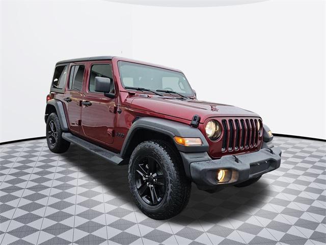 used 2021 Jeep Wrangler Unlimited car, priced at $30,000