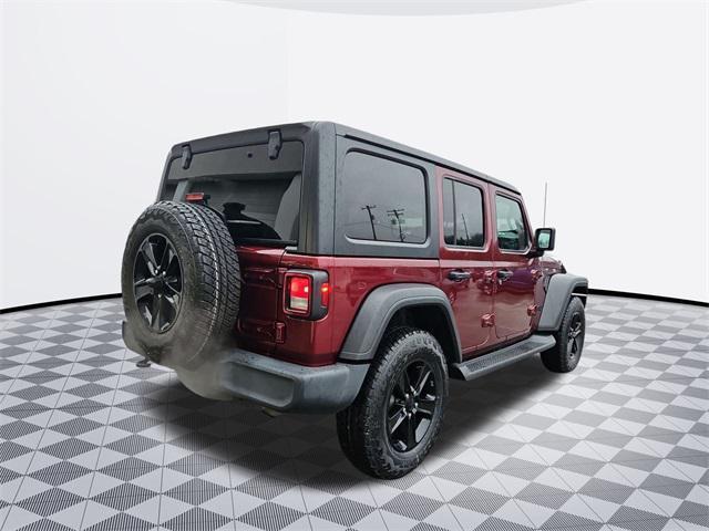 used 2021 Jeep Wrangler Unlimited car, priced at $30,000