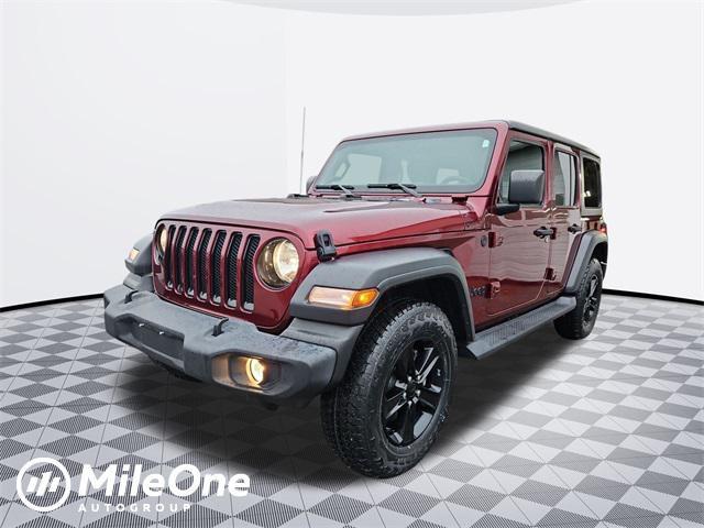 used 2021 Jeep Wrangler Unlimited car, priced at $30,000