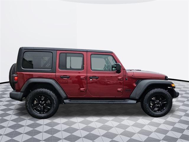 used 2021 Jeep Wrangler Unlimited car, priced at $30,000