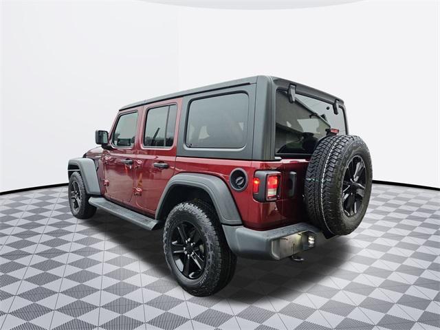 used 2021 Jeep Wrangler Unlimited car, priced at $30,000