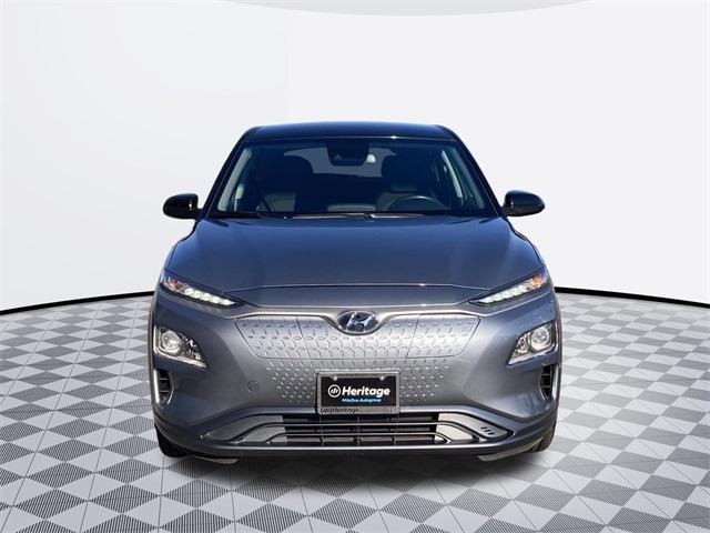 used 2021 Hyundai Kona EV car, priced at $18,500