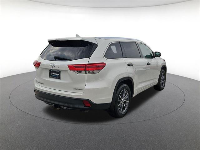 used 2017 Toyota Highlander car, priced at $20,000