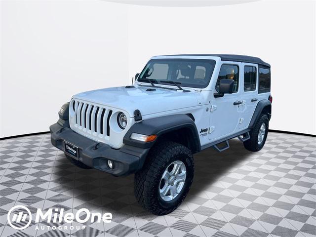 used 2019 Jeep Wrangler Unlimited car, priced at $25,000