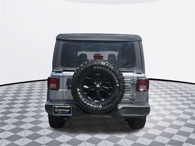 used 2021 Jeep Wrangler car, priced at $31,000