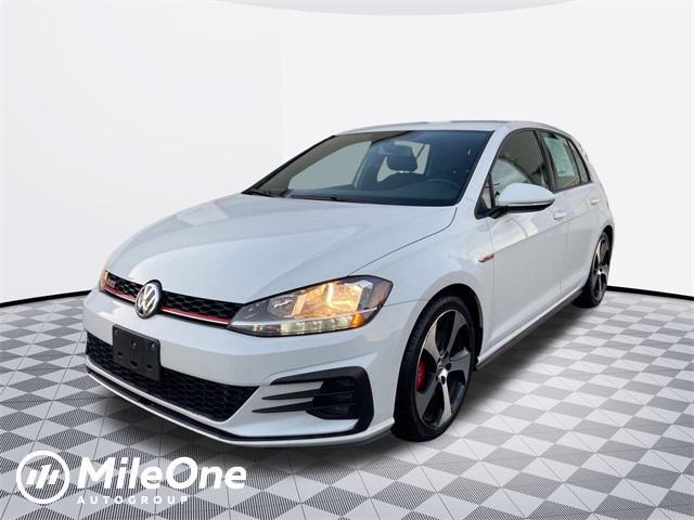 used 2019 Volkswagen Golf GTI car, priced at $19,400