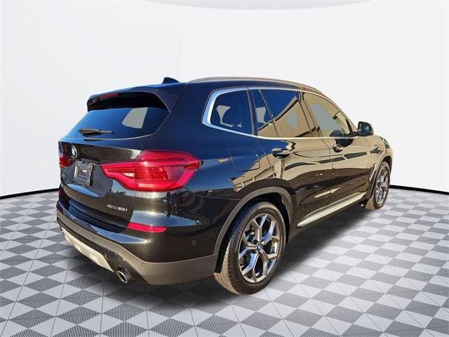 used 2021 BMW X3 car, priced at $25,000