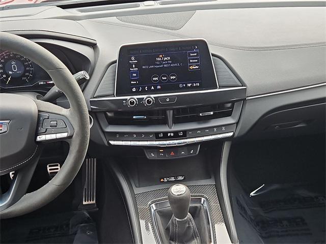 used 2023 Cadillac CT4-V car, priced at $52,800