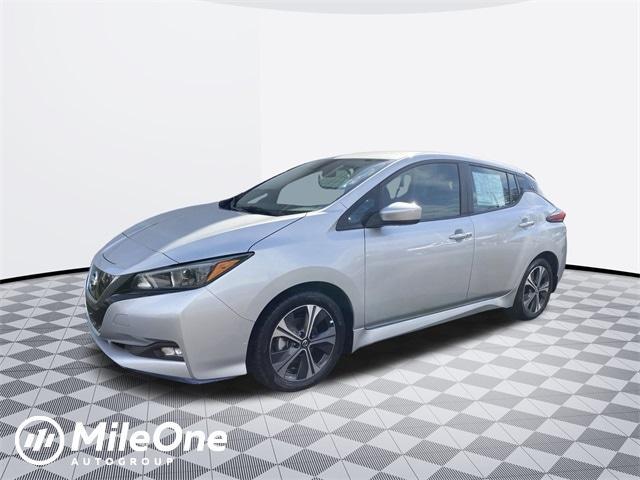 used 2021 Nissan Leaf car, priced at $18,000