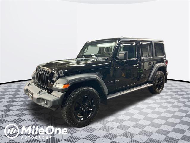 used 2021 Jeep Wrangler Unlimited car, priced at $30,000