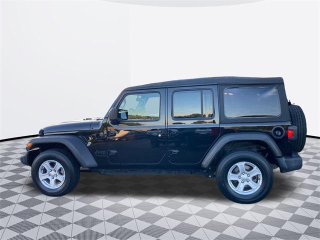 used 2022 Jeep Wrangler Unlimited car, priced at $29,300