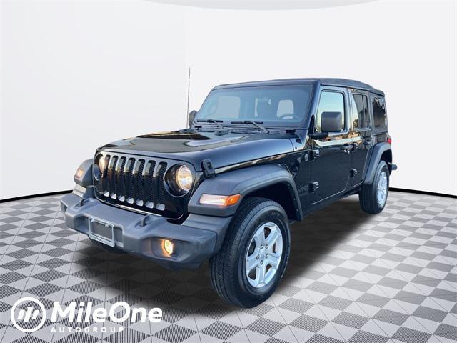 used 2022 Jeep Wrangler Unlimited car, priced at $29,300