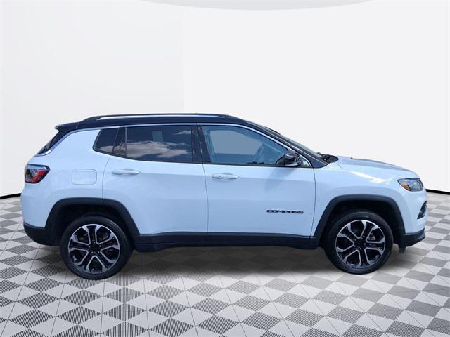 used 2022 Jeep Compass car, priced at $23,500