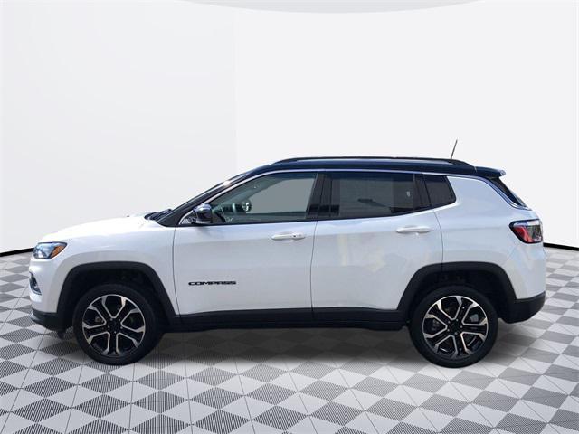 used 2022 Jeep Compass car, priced at $23,500