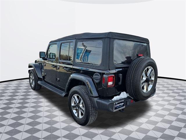 used 2021 Jeep Wrangler Unlimited car, priced at $29,500