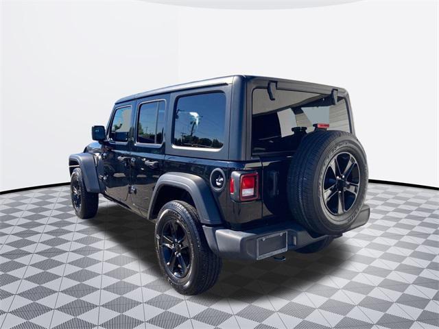 used 2021 Jeep Wrangler Unlimited car, priced at $32,600