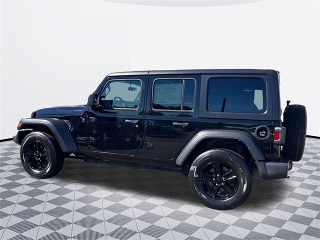 used 2021 Jeep Wrangler Unlimited car, priced at $32,600