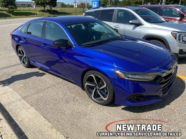 used 2021 Honda Accord car, priced at $23,537