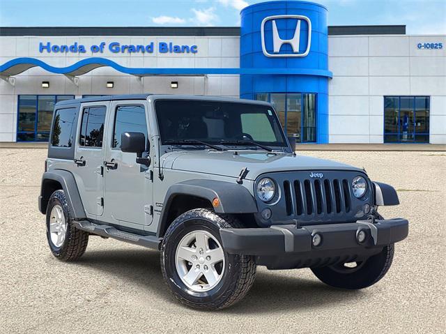 used 2015 Jeep Wrangler Unlimited car, priced at $13,999