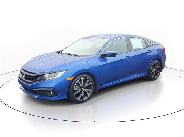 used 2021 Honda Civic car, priced at $20,496