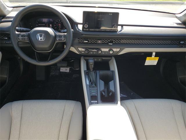 new 2025 Honda Accord car, priced at $30,710