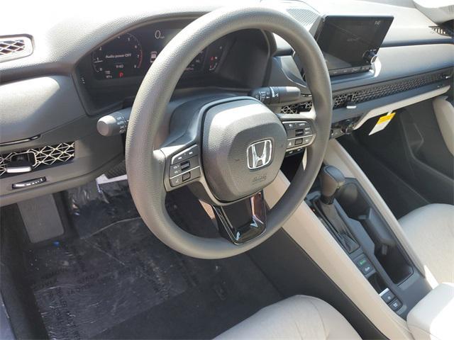 new 2025 Honda Accord car, priced at $30,710