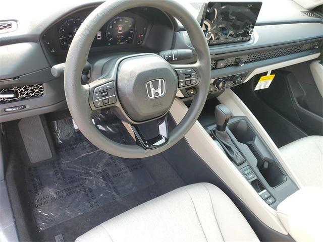 new 2025 Honda Accord car, priced at $31,165