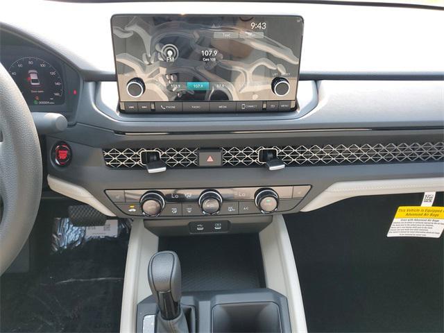new 2025 Honda Accord car, priced at $31,165