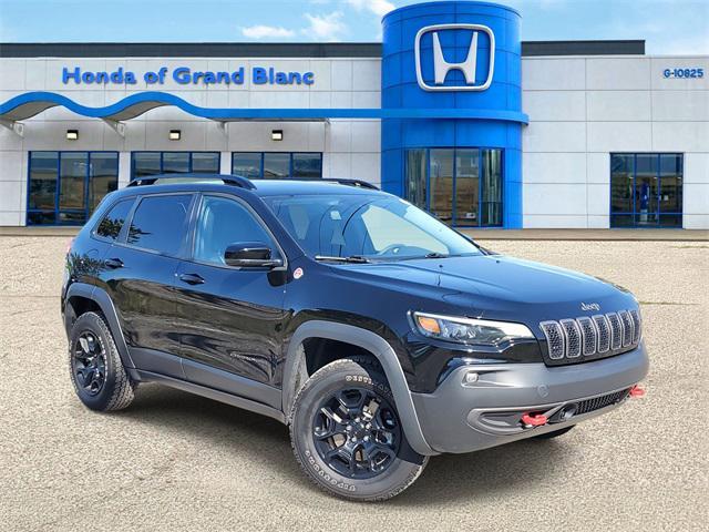 used 2022 Jeep Cherokee car, priced at $23,512