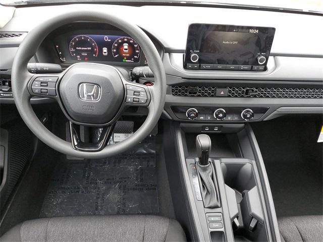 new 2025 Honda Accord car, priced at $28,445
