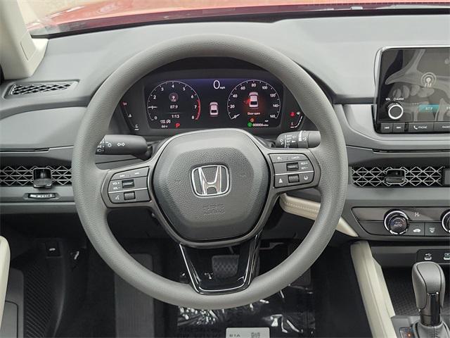 new 2025 Honda Accord car, priced at $29,150