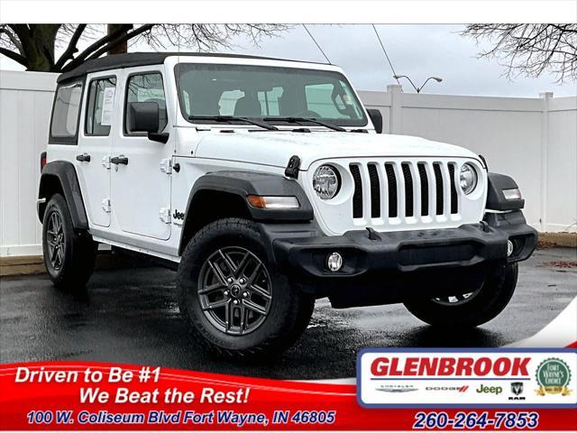 used 2022 Jeep Wrangler Unlimited car, priced at $28,992