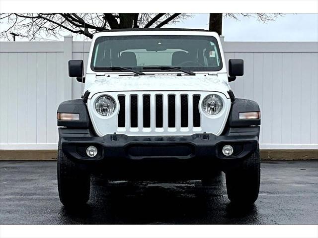 used 2022 Jeep Wrangler Unlimited car, priced at $29,481