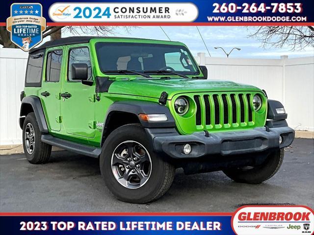 used 2018 Jeep Wrangler Unlimited car, priced at $25,000