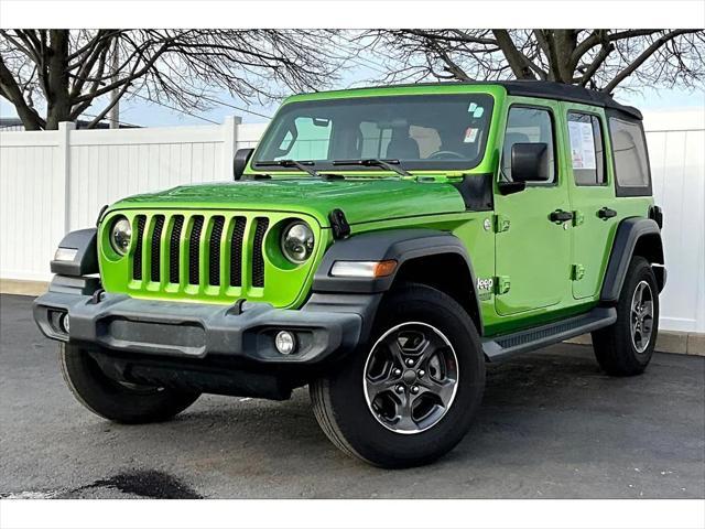 used 2018 Jeep Wrangler Unlimited car, priced at $25,000