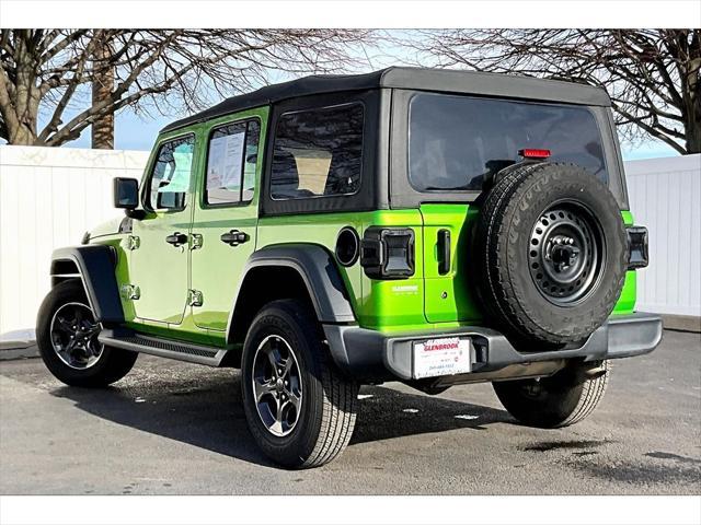 used 2018 Jeep Wrangler Unlimited car, priced at $25,000