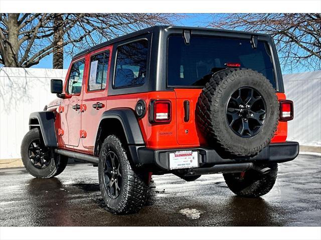 used 2020 Jeep Wrangler Unlimited car, priced at $27,996