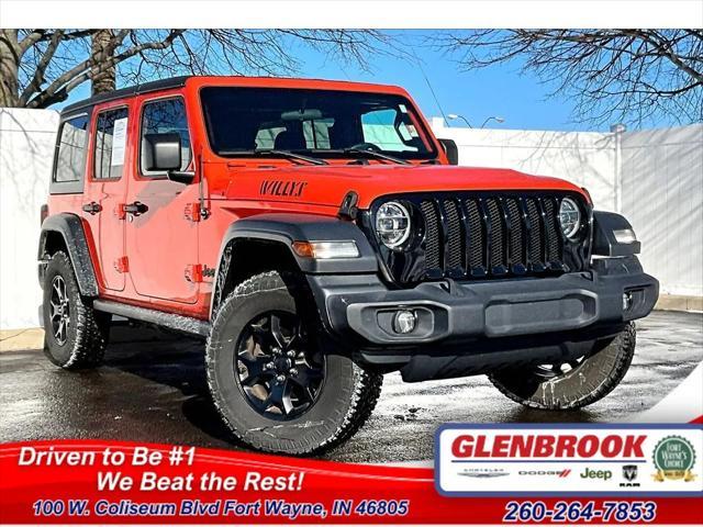 used 2020 Jeep Wrangler Unlimited car, priced at $27,996