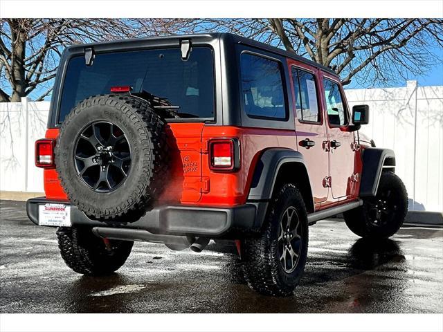 used 2020 Jeep Wrangler Unlimited car, priced at $27,996