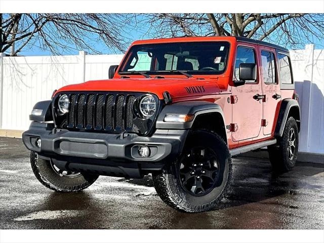 used 2020 Jeep Wrangler Unlimited car, priced at $27,996