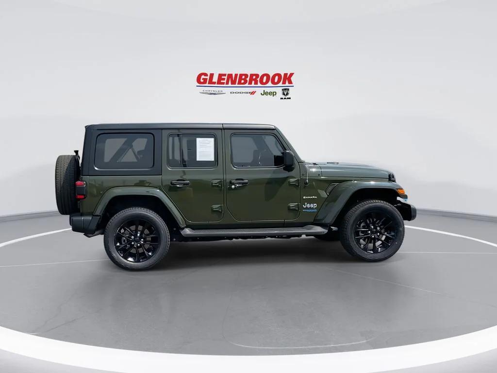 used 2022 Jeep Wrangler Unlimited 4xe car, priced at $33,500