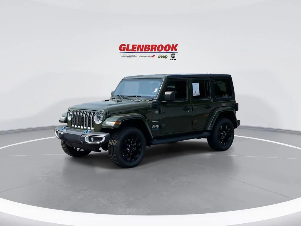used 2022 Jeep Wrangler Unlimited 4xe car, priced at $33,500