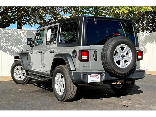 used 2021 Jeep Wrangler Unlimited car, priced at $28,500