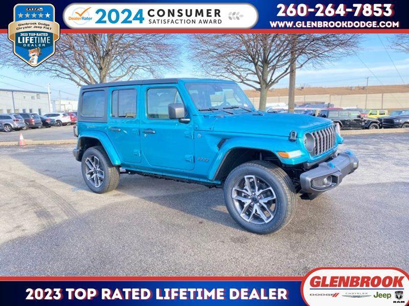 new 2024 Jeep Wrangler 4xe car, priced at $54,913