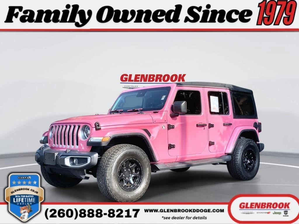 used 2019 Jeep Wrangler Unlimited car, priced at $27,500